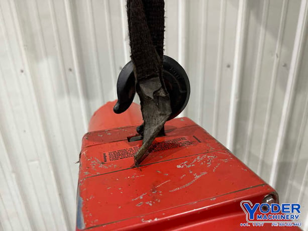 .5 Ton, Dayton #3Y873, electric chain hoist, 16' lifting height, pendant Control, chain box, 1/2 HP - Image 7