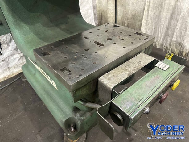 40 Ton, Rousselle #4G, back geared press, 3" stroke, 13" Shut Height, air clutch & brake, 5 HP, 45 SPM - Image 4