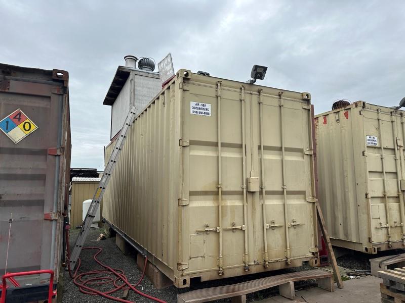 Custom #Conex-Box, Complete System Kiln, (2) individual containers, (2) 500 HP - 1272500 BTU/hr - Image 1