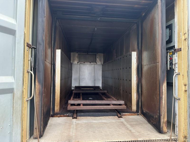 Custom #Conex-Box, Complete System Kiln, (2) individual containers, (2) 500 HP - 1272500 BTU/hr - Image 3