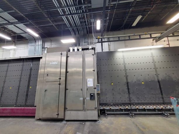 Lisec #LV-25/20, Automated Insulating Glass Line w/Super Spacer, 118" x 138" max Dimension, 12-60 mm Total - Image 2