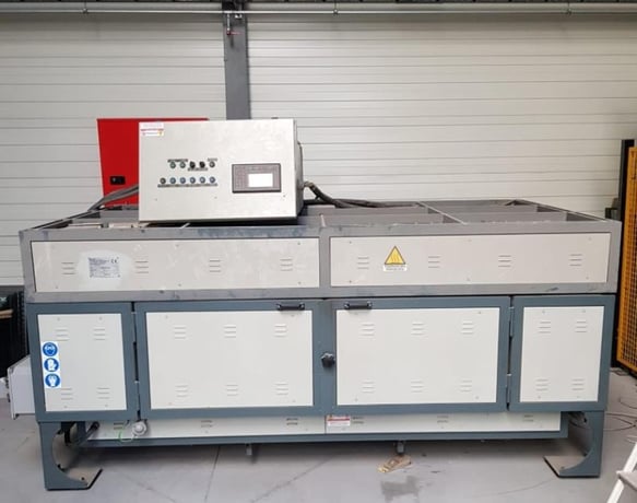 RCN #Multipro-2500, Automatic 2-Chamber Kiln, for Production of Glass Basins, (6) Bending forms, 98" width x - Image 1