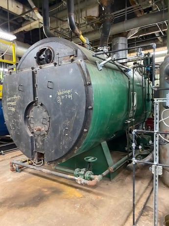 250 HP Johnston #PFTA-250-4LG-15S, Low Pressure Steam Boiler, 440 V, 1992 - Image 7