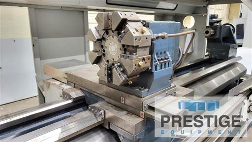 Romi #M27, 27" swing x 120" centers, Fanuc 21i-TB, 3-Jaw 16" chuck, 8 station turret, tailstock, steady - Image 3