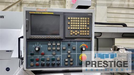 Romi #M27, 27" swing x 120" centers, Fanuc 21i-TB, 3-Jaw 16" chuck, 8 station turret, tailstock, steady - Image 6