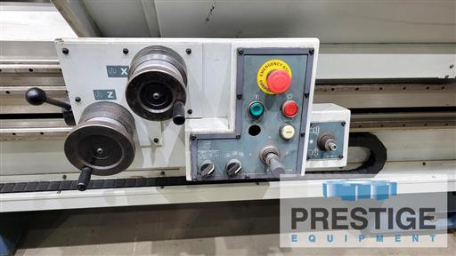Romi #M27, 27" swing x 120" centers, Fanuc 21i-TB, 3-Jaw 16" chuck, 8 station turret, tailstock, steady - Image 10