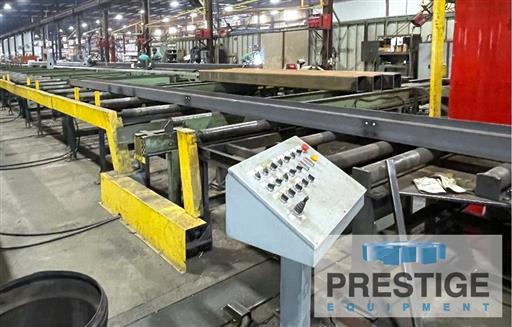 Ficep #1001-DDB, drill & saw line, Monospindle rotating drill head, ATC, Ficep Pegaso CNC, material handling - Image 8