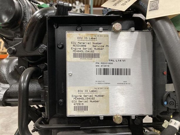 173 HP John Deere #4045HF, Engine Assembly, new surplus - Image 3