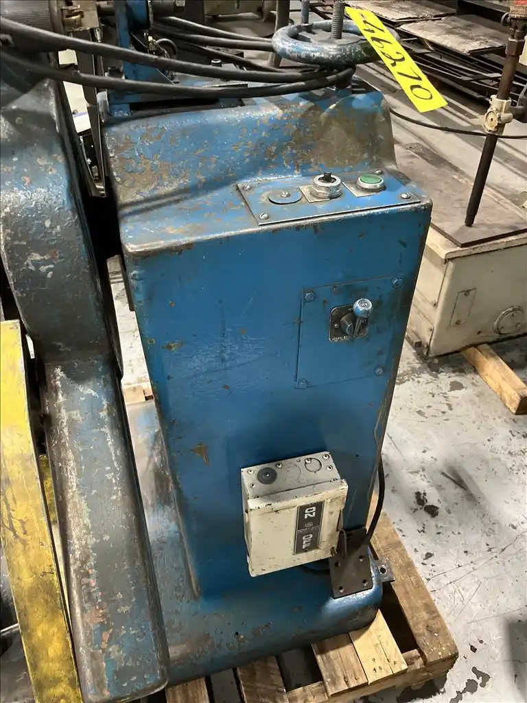 1000 lb. American Steel Line, single end powered uncoiler, 16" iwdth, 14"-21" ID, 54" outside dimensions - Image 4