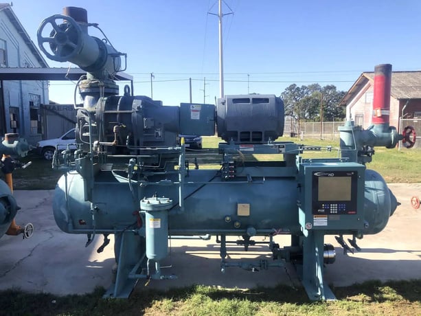 300 HP Frick #RDB-II-316B, screw booster compressor, 300 psi, Fr.445TS, 460 V., 3-phase, 340 amps, 3570 RPM - Image 2