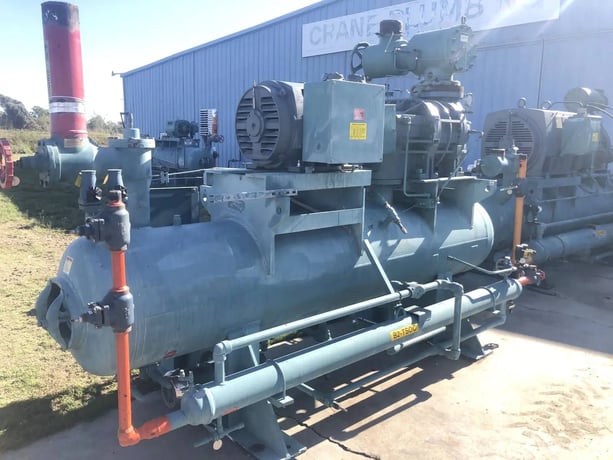 300 HP Frick #RDB-II-316B, screw booster compressor, 300 psi, Fr.445TS, 460 V., 3-phase, 340 amps, 3570 RPM - Image 8