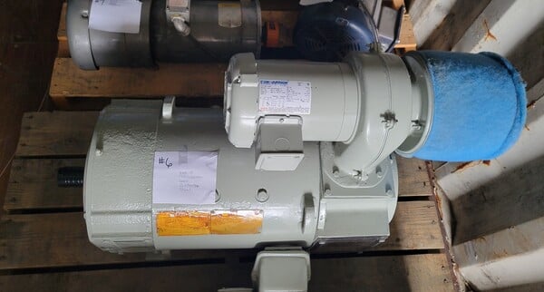 30 HP 1750/2300 RPM General Electric 5CD174RC, Frame CD288ATC, shunt, 500 VA, rebuilt - Image 1