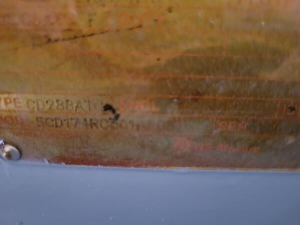 30 HP 1750/2300 RPM General Electric 5CD174RC, Frame CD288ATC, shunt, 500 VA, rebuilt - Image 4