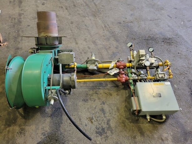 840000 BTUH gas fired humidifier, Nortec, with Eclipse burner, gas meter, valve system - Image 3