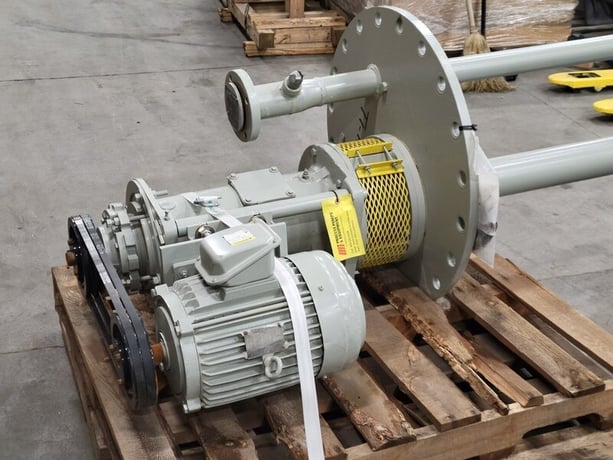135 GPM @ 33' TDH, Nagel #CWO-CS71-OQ, submerisble slurry pump w/10 HP motor, 2.5" - Image 9