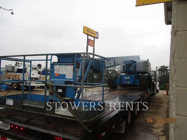 Genie Industries #S85, 4wd Diesel Boom Lift, 3148 hours, S/N S8515-12576, 2015 - Image 1