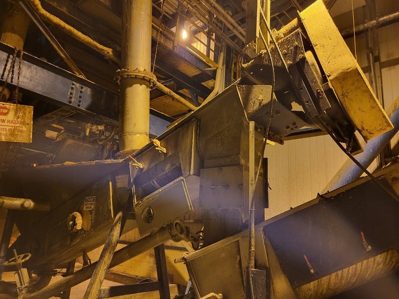 Pulp thickener with 2x discharge screw conveyor - Image 2