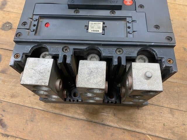 1200 Amps, General Electric, SKHA36AT1200, HI-Break Circuit Breaker, 600V 3P 3PH Plug SRP1200A 1000A - Image 8