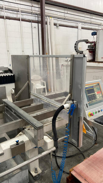 Prussiani Tornado 8X12 Sink Hole Machine, Fagor 8070 Numerical Control, 2019 - Image 8