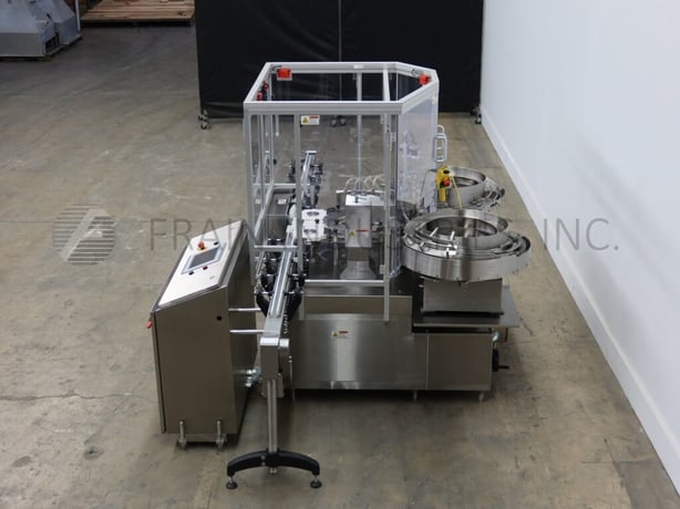Cozzoli #RM110, automatic, inline, intermittent motion Stainless Steel monoblock, fill, plug & screw capacity - Image 4