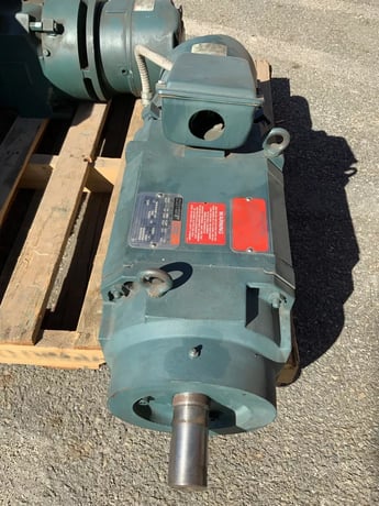 20 HP 1770/3540 RPM Reliance L0514A, Frame L2162, TEFC, 460 Volts (2 available) - Image 5