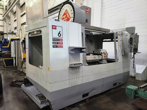 Haas #VF-6, CNC vertical machining center, 64" X, 32" Y, 30" Z, 7500 RPM, 40 side mount tool changer, Cat 40 - Image 1