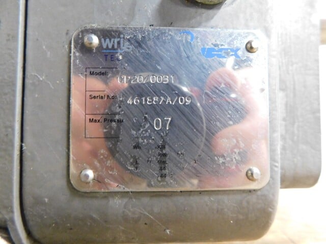 Wright Flow Technologies CP20/0031, 316 Stainless Steel pump, 7 bar max press, new - Image 10