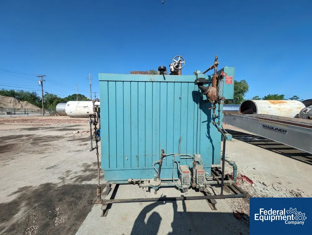 Cleaver Brooks #M4P-2500, Water Tube Boiler, 59 HP, 2.5 million btu input, 2 million btu output, 2002 - Image 8