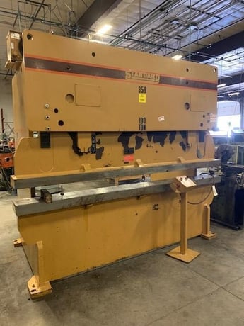 100 Ton, Standard #AB100-10, hydraulic press brake, 10' overall, 101" between housing, S/N F2051380, 2005 - Image 9