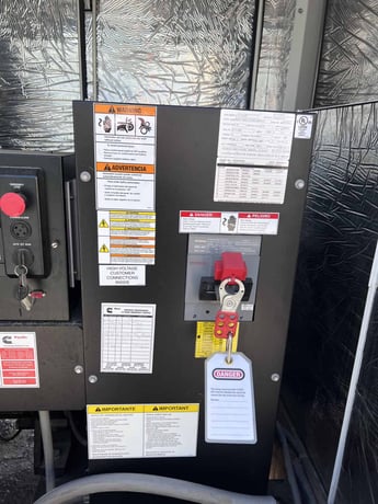 175 KW Generac #G175LG2, Natural gas generator set, 277/480 Volts - Image 8