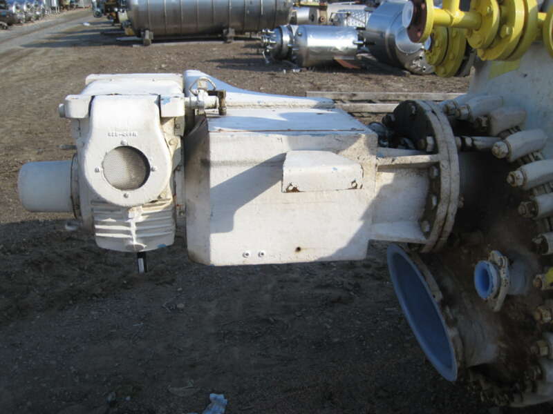 750 gallon Pfaudler, glass lined, 100 psi FV Int, 90 psi jacketed, 5 HP agitator, #1270686 - Image 5