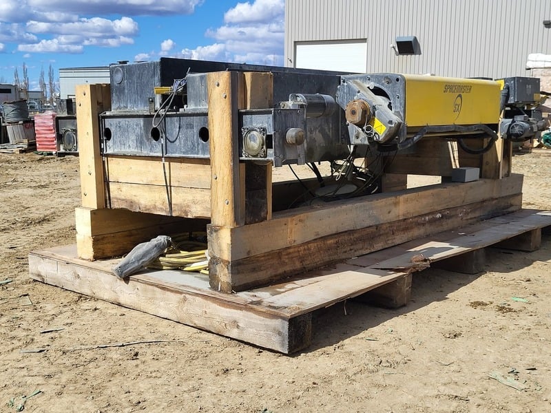 50 Ton, R & M Material Handling Spacemaster #SX70620500P65END0F, wire rope electric hoist, dual speed, 2005 - Image 5
