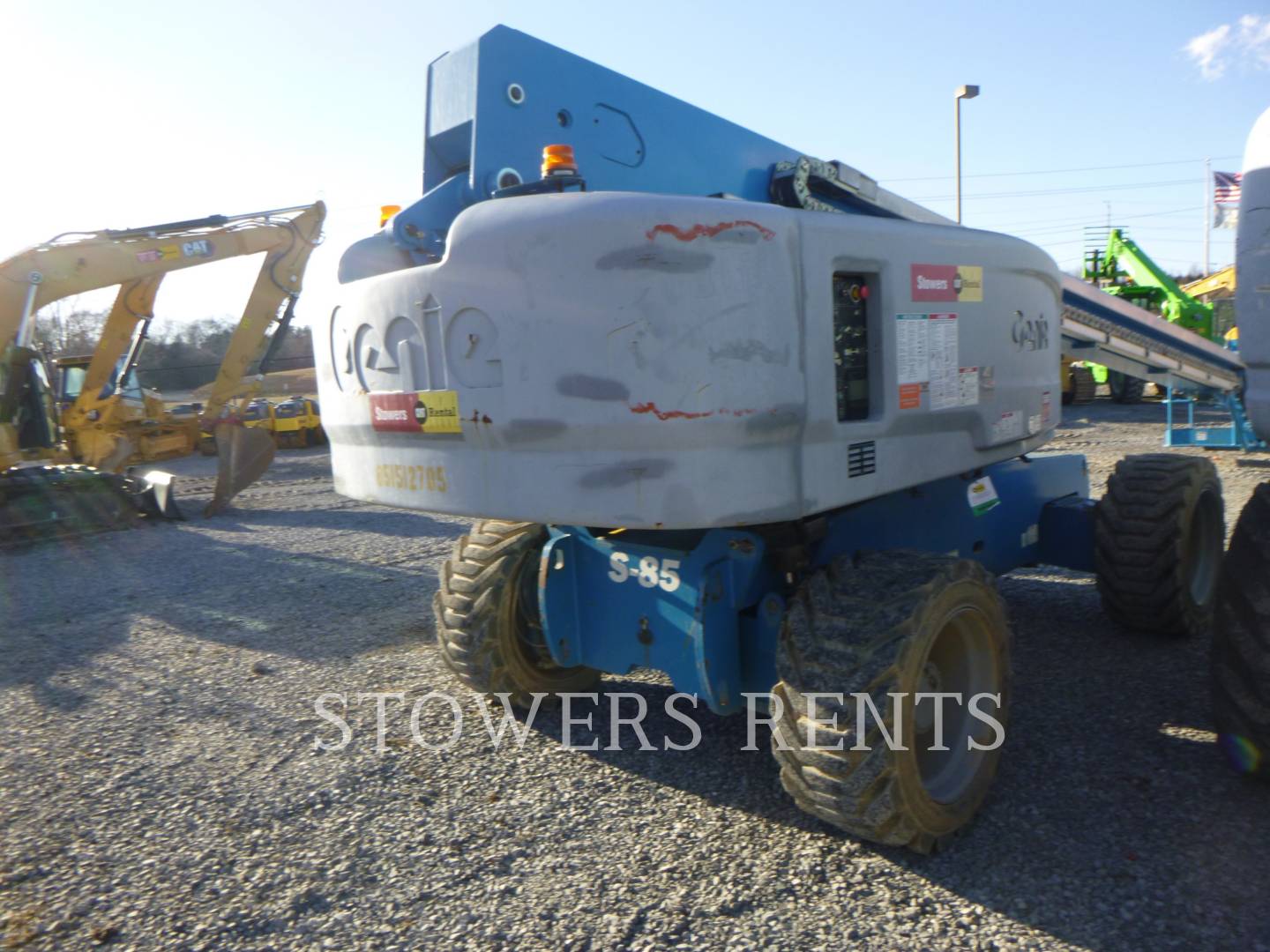 Genie Industries #S85, 4wd diesel boom lift, 2798 hours, S/N S8515-12705, 2015 - Image 3