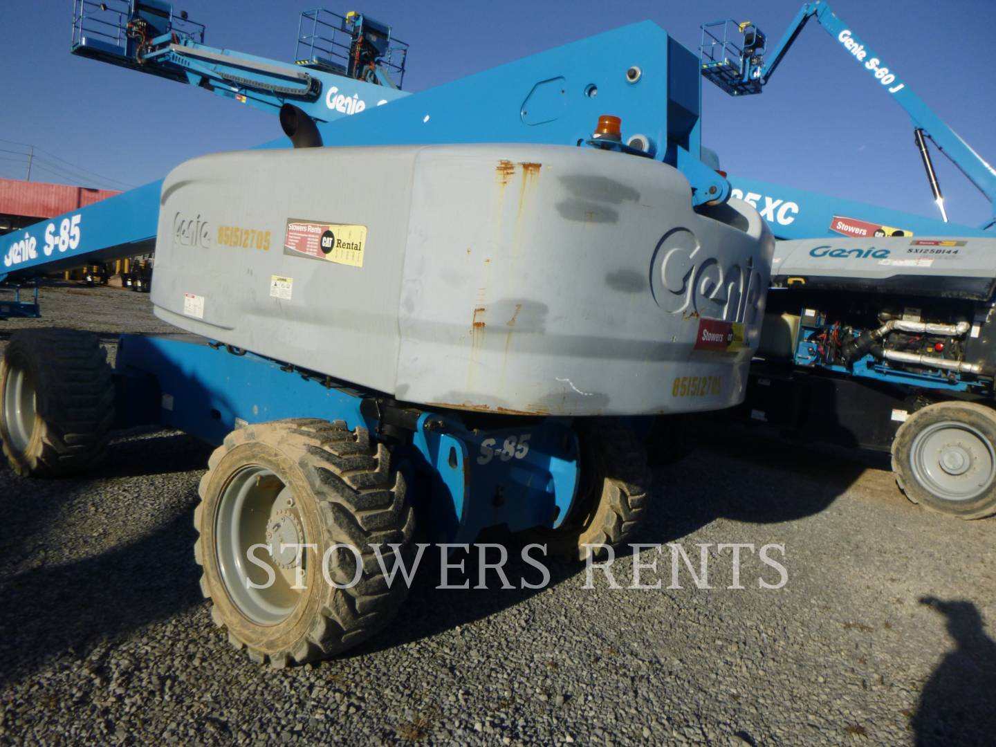 Genie Industries #S85, 4wd diesel boom lift, 2798 hours, S/N S8515-12705, 2015 - Image 4