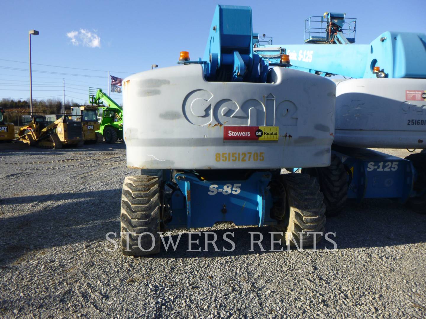 Genie Industries #S85, 4wd diesel boom lift, 2798 hours, S/N S8515-12705, 2015 - Image 5