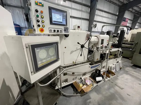 Nagahama Schenck #400-VBRM, engine balancing machine, 23.62" max length, 2015 - Image 3