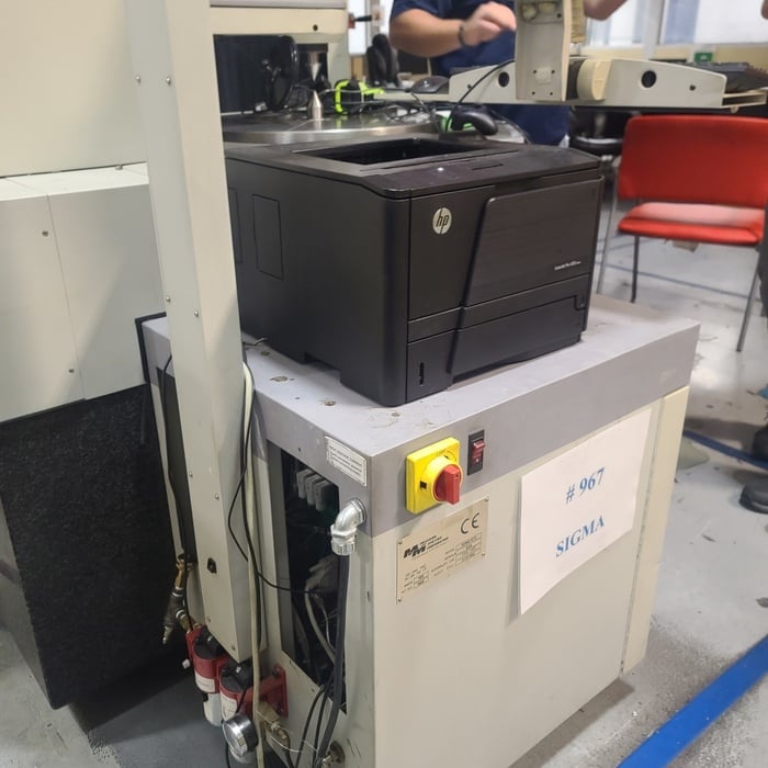 Gleason M & M #Sigma-V7, CNC large capacity gear tester with all associated probes, tooling - Image 9