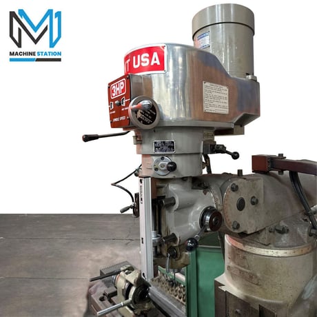 Kent #KTM-3VS, CNC vertical mill, 9" x42" tbl., 3 HP, R-8, 35" X, 12" Y, 15" Z, variable speed, Acu-Rite - Image 6
