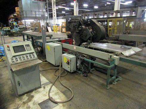 KRB #211 Durabend rebar bender, with motor, controls & related equipment, 2006 - Image 2