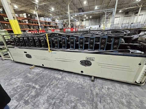 16 Stand, Tishken #16-MW-2, rollforming line, 2" arbor, 8" roll space, 20 HP, American mandrel uncoiler - Image 1