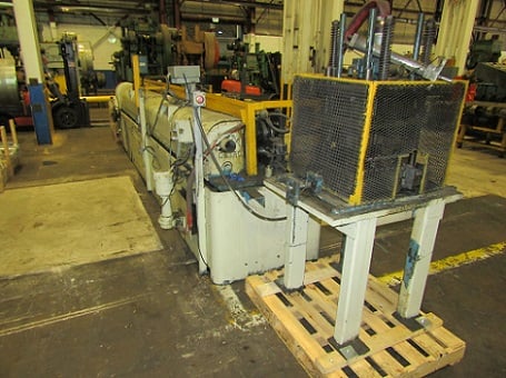 16 Stand, Tishken #16-MW-2, rollforming line, 2" arbor, 8" roll space, 20 HP, American mandrel uncoiler - Image 5