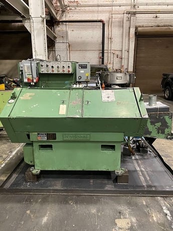 1/4" x 2" National / Hartford #4-600, high speed flat die thread roller, 200-600 PPM, 24" vibratory bowl - Image 1