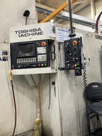 4.3" Toshiba #BTD-110R16, Fanuc 16M, 79" X, 71" Y, 57, " Z, full 4th, coolant thru, 1996 - Image 2