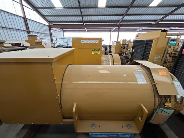 2250 KW, 1800 RPM, Caterpillar #SR5, diesel generator end, 277/480 Volts, 3-phase, sound attenuated enclosure - Image 1