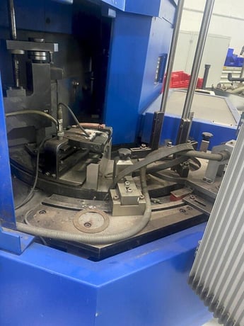 Diskus Werke #DDS-600-XR, vertical double disc grinder, 23.64" diameter wheel, Siemens Sinumerik, 2015 - Image 9