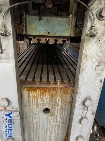100 Ton, Rousselle #SS30-10, straight side double crank press, 3-1/2" stroke, 17-1/4" Shut Height, air clutch - Image 2