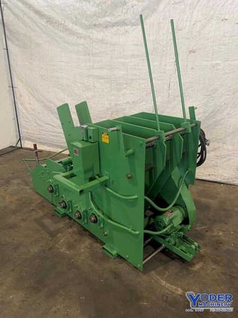 4000 lb. Durant #4816CO, motorized coil cradle, 16" coil width, 48" outside dimension, serial #5380 - Image 3