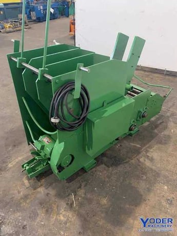 4000 lb. Durant #4816CO, motorized coil cradle, 16" coil width, 48" outside dimension, serial #5380 - Image 7