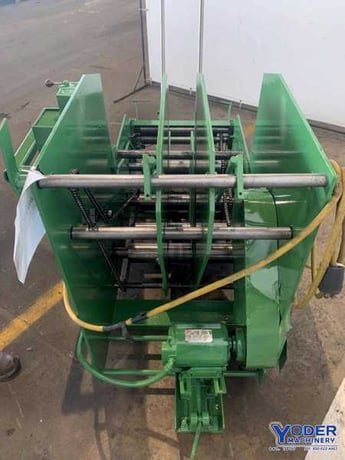 4000 lb. Durant #4816CO, motorized coil cradle, 16" coil width, 48" outside dimension, serial #6467RR - Image 2