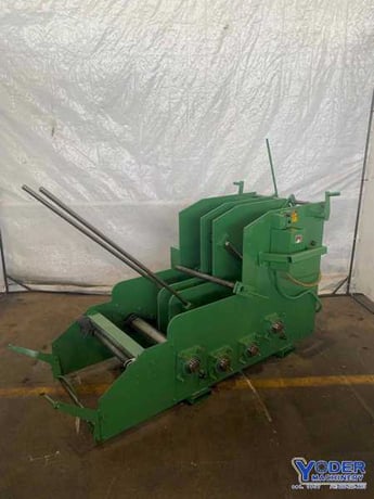 4000 lb. Durant #4816CO, motorized coil cradle, 16" coil width, 48" outside dimension, serial #6467RR - Image 3